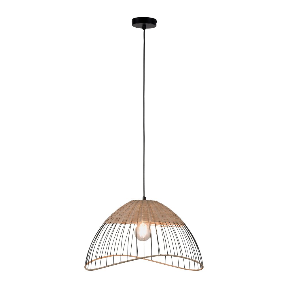 Leuchten-Direkt REED Lámpara Colgante Madera clara, 1 luz main product photo