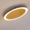 Aitrach Lámpara de Techo LED dorado, 1 luz