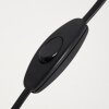 Barbengo Lámpara de Mesa Madera clara, Negro, 1 luz