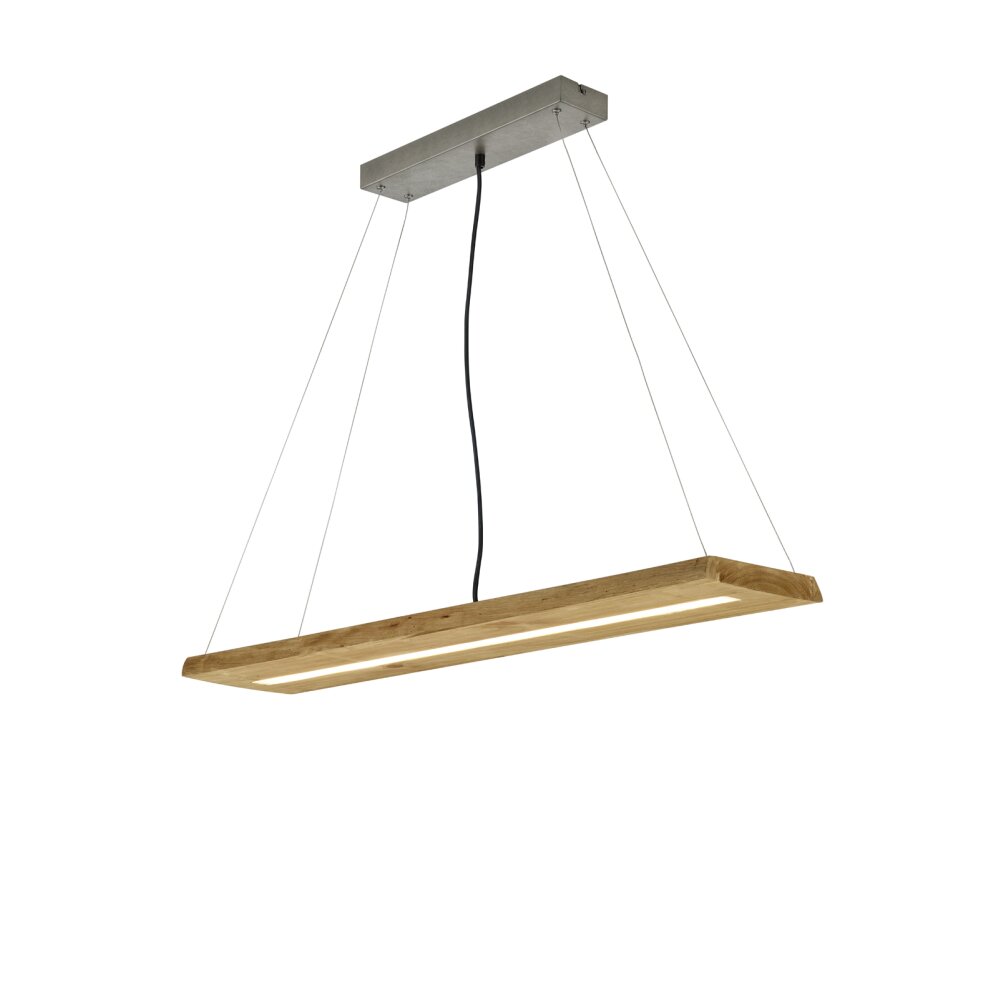 Trio Brad Lámpara Colgante LED Madera clara, 1 luz main product photo