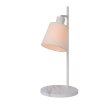 Lámpara de escritorio Lucide PIPPA Blanca, 1 luz