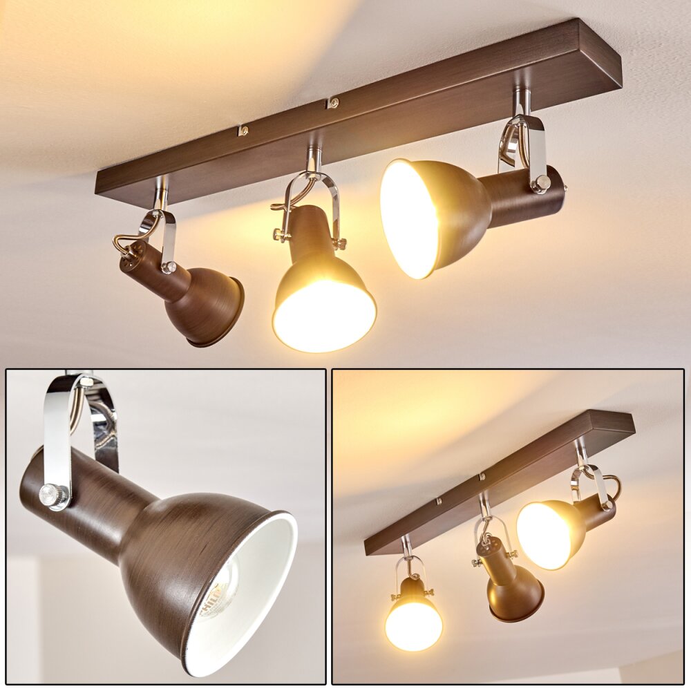 Danikon Lámpara de Techo Marrón, 3 luces main product photo