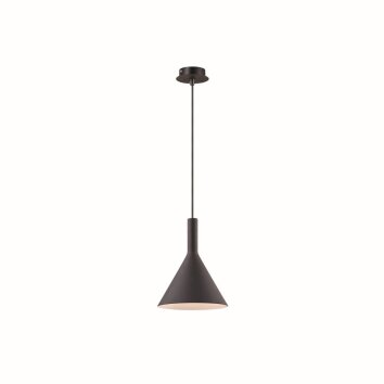Ideal Lux COCKTAIL Lámpara Colgante Negro, 1 luz
