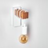 Barbengo Aplique Marrón, Blanca, 1 luz