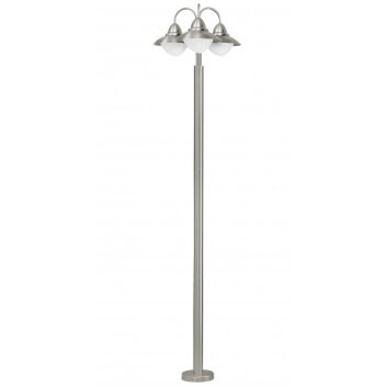 Eglo SIDNEY Lámpara de pie para exterior Acero inoxidable, 3 luces