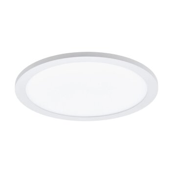 EGLO SARSINA-A Lámpara de Techo LED Blanca, 1 luz, Mando a distancia