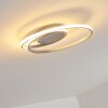 Leksund Lámpara de Techo LED Plata, 1 luz