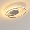 Leksund Lámpara de Techo LED Plata, 1 luz
