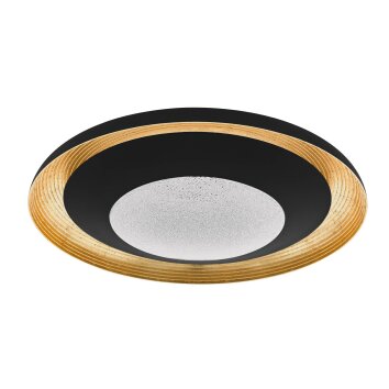 Eglo CANICOSA 2 Lámpara de techo o pared LED dorado, Negro, 1 luz
