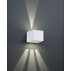 Reality CORDOBA Aplique para exterior LED Blanca, 2 luces
