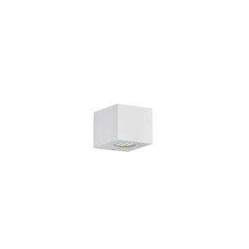 Reality CORDOBA Aplique para exterior LED Blanca, 2 luces