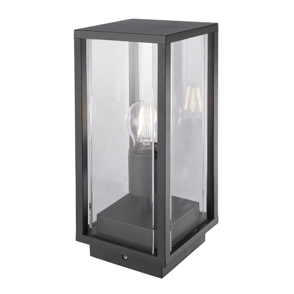 Poste de Jardín Mantra MERIBEL Gris, 1 luz main product photo