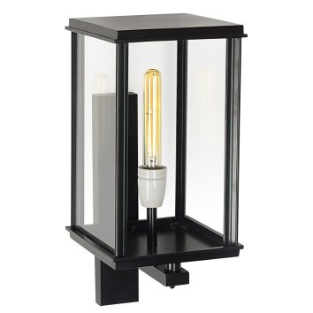 KS Verlichting Capital Aplique Negro, 1 luz