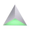 Paul Neuhaus Neuhaus Q-TETRA MASTER Aplique LED Níquel-mate, 1 luz, Mando a distancia, Cambia de color