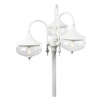 Konstsmide Libra Cabezal Blanca, 3 luces