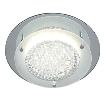 Mantra CRYSTAL MIRROR Lámpara de Techo LED Cromo, 1 luz