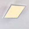Barasat Lámpara de Techo LED Blanca, 1 luz