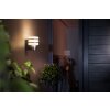 Philips Hue White Tuar Aplique LED Aluminio, Plata, 1 luz