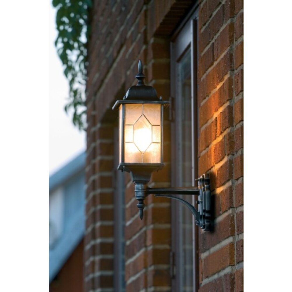 Konstsmide Milano Aplique Negro, 1 luz main product photo