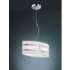 Trio NIKOSIA Lámpara Colgante Cromo, 2 luces