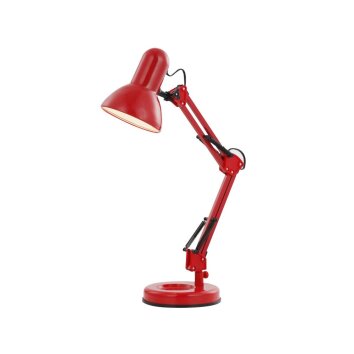 Globo FAMOUS Lámpara de Mesa Rojo, 1 luz