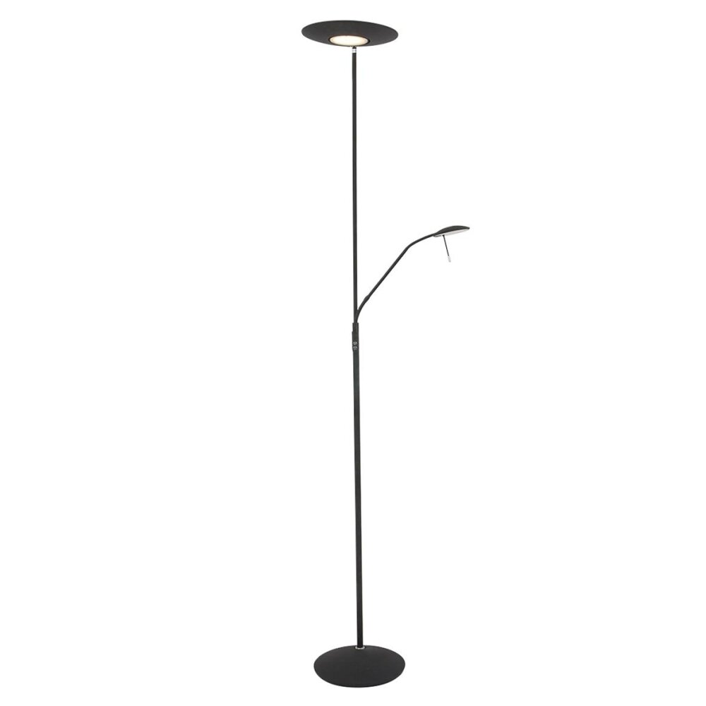 Steinhauer ZENITH Lámpara de Pie LED Negro, 2 luces main product photo