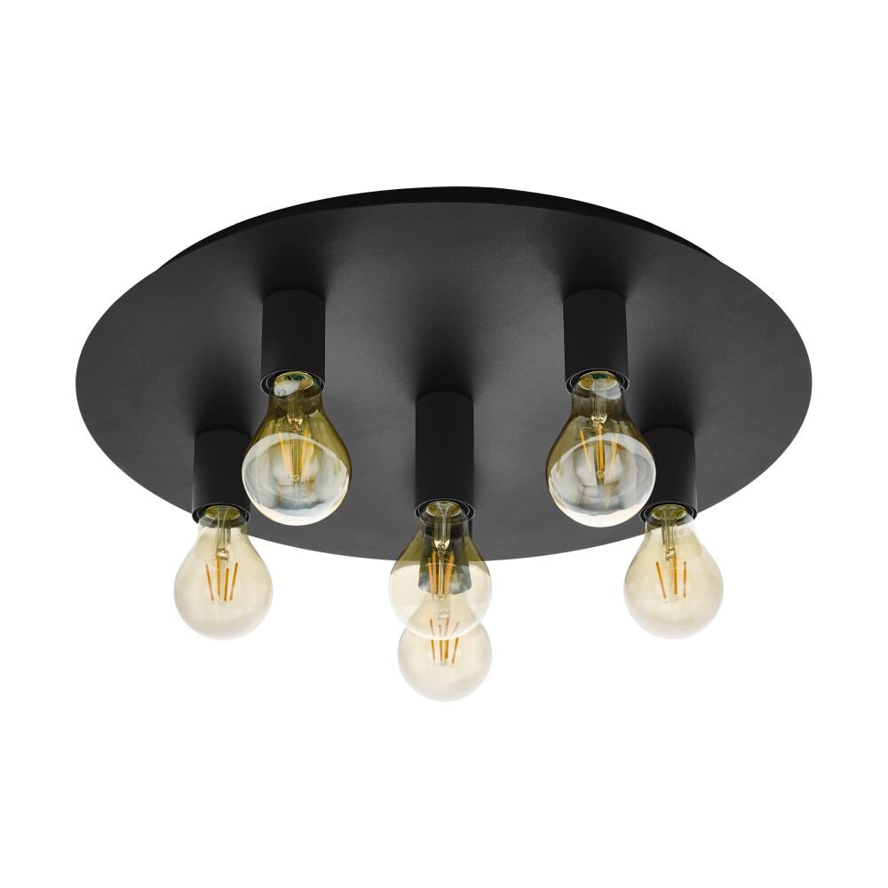 EGLO PASSANO Lámpara de Techo Negro, 6 luces main product photo