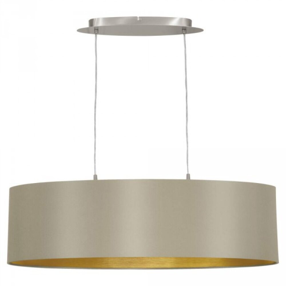 Eglo MASERLO Lámpara suspendida Níquel-mate, 2 luces main product photo