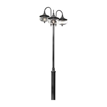 Konstsmide Libra Cabezal Negro, 3 luces