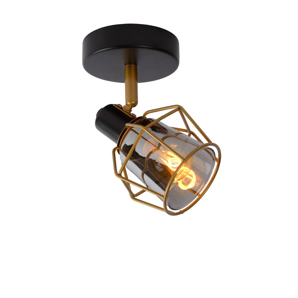 Foco de techo Lucide NILA Negro, 1 luz main product photo
