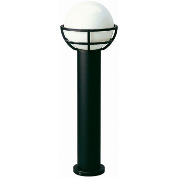 Albert 2030 Poste de jardin Negro, 1 luz