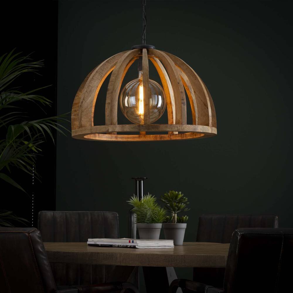 DUIVENHOEK Lámpara Colgante Madera clara, 1 luz main product photo