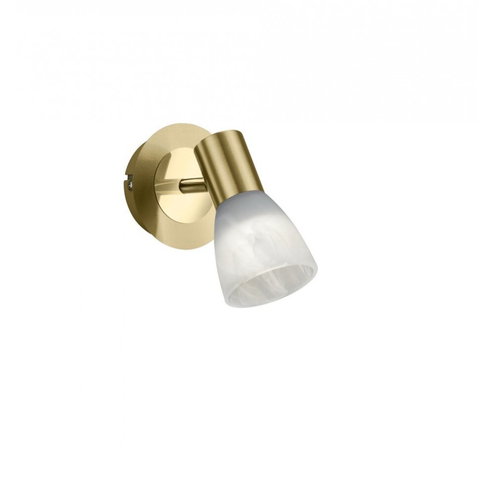 Trio LEVISTO Foco de pared LED Latón, 1 luz main product photo