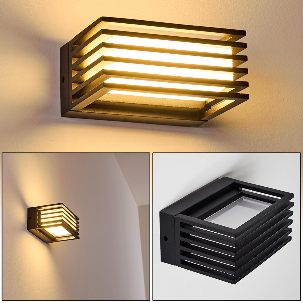 Aplique para exterior Michele LED Negro, 1 luz main product photo