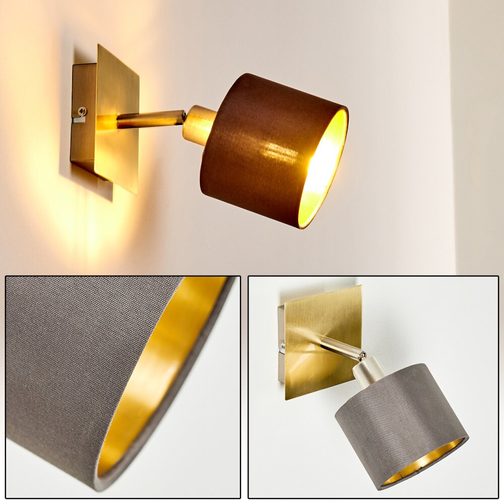 Tibro Aplique Níquel-mate, 1 luz main product photo