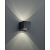 Reality CORDOBA Aplique para exterior LED Negro, 2 luces