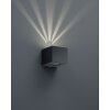 Reality CORDOBA Aplique para exterior LED Negro, 2 luces