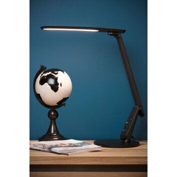 Lucide PRACTICO Lámpara de escritorio LED Negro, 1 luz