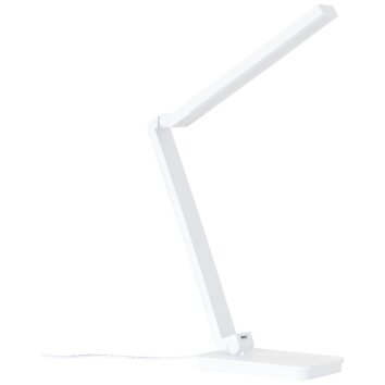 Brilliant Tori Lámpara de Mesa LED Blanca, 1 luz