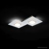 Grossmann KARREE Lámpara de Techo LED Aluminio, Titanio, 2 luces