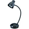 Globo Lámpara de mesa LED Negro, 1 luz