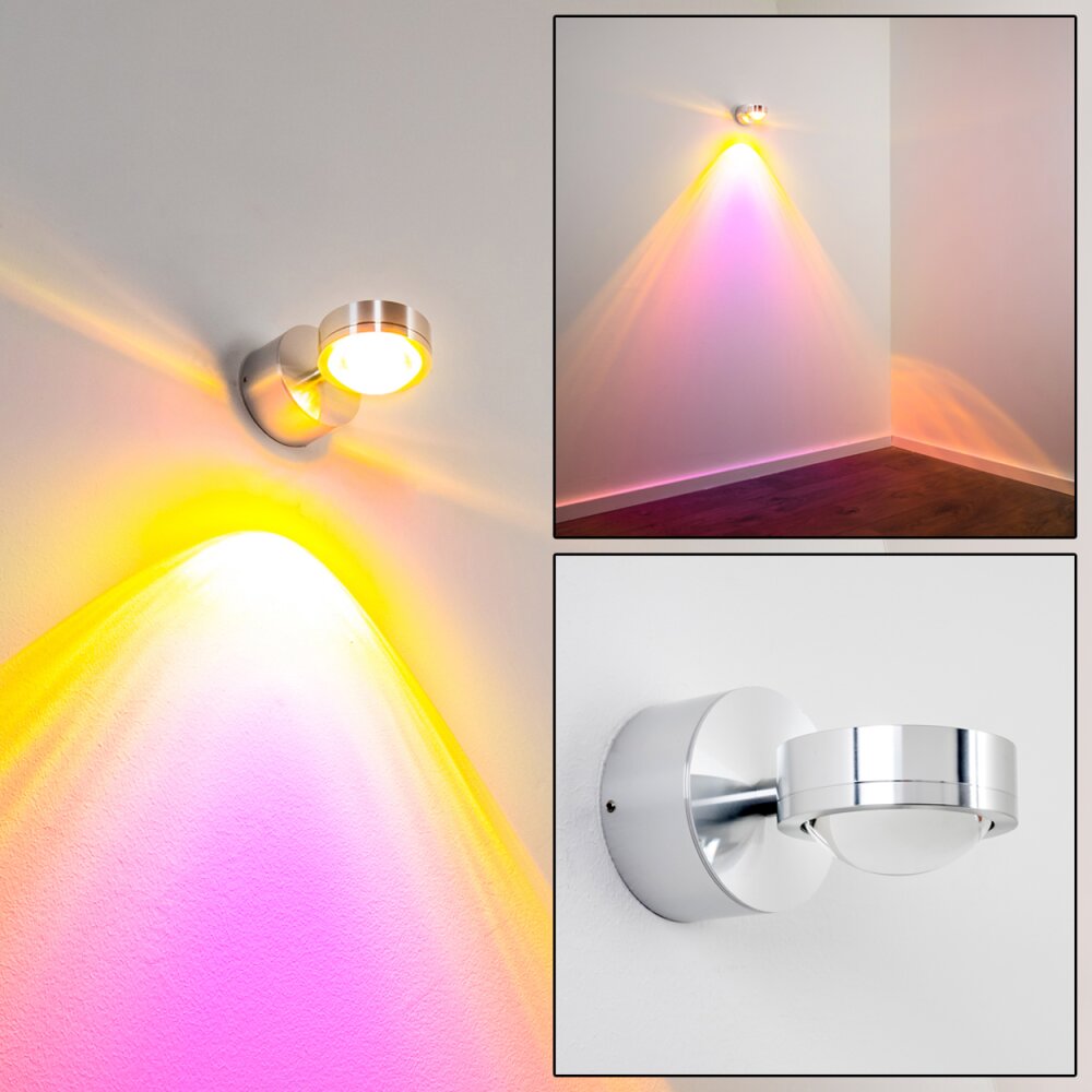 Harare Aplique LED Aluminio, 1 luz main product photo