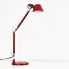 Artemide TOLOMEO MICRO Lámpara de Mesa Rojo, 1 luz