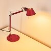 Artemide TOLOMEO MICRO Lámpara de Mesa Rojo, 1 luz