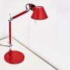 Artemide TOLOMEO MICRO Lámpara de Mesa Rojo, 1 luz