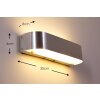Trio Aplique LED Aluminio, 1 luz