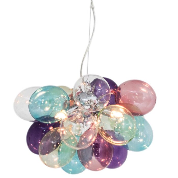 Lámpara Colgante By Rydens Gross Colorido, 3 luces