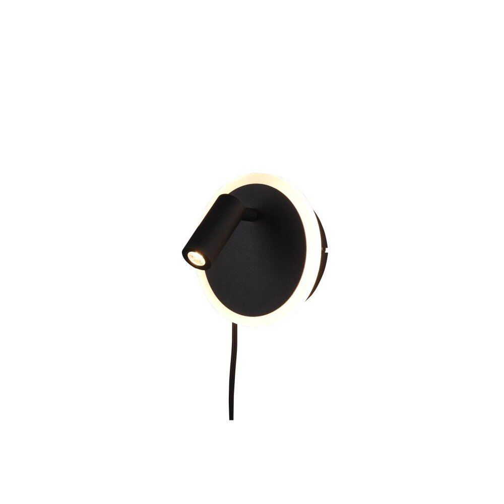 Aplique Trio Leuchten JORDAN LED Negro, 2 luces main product photo