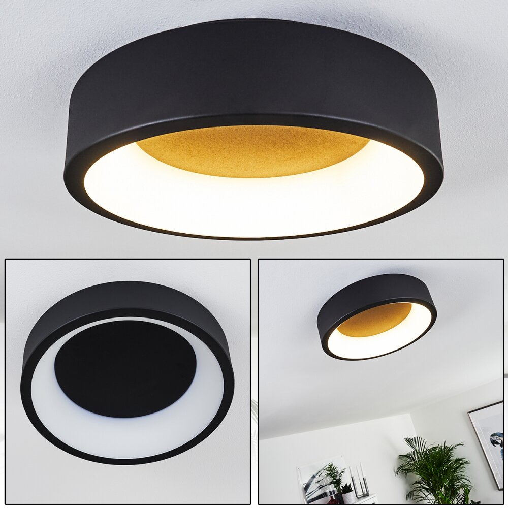 Kampala Lámpara de Techo LED Negro, 1 luz main product photo