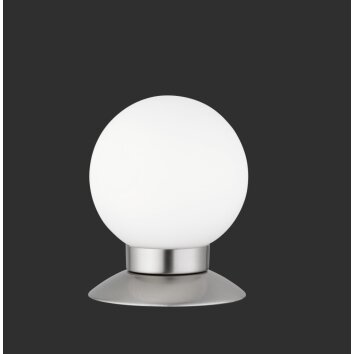 Reality PRINCESS Lámpara de Mesa LED Níquel-mate, 1 luz